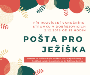 Rozvícení vánočního stromku v Dobřejovicích (1)